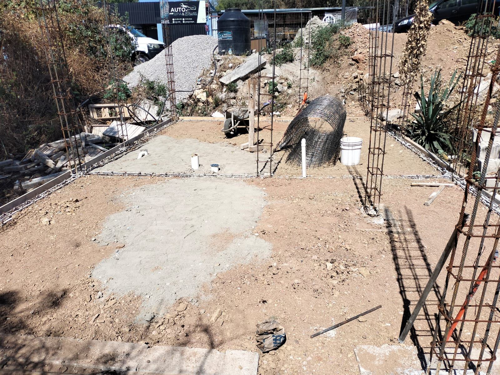 Trazo y excavación de cimentación
